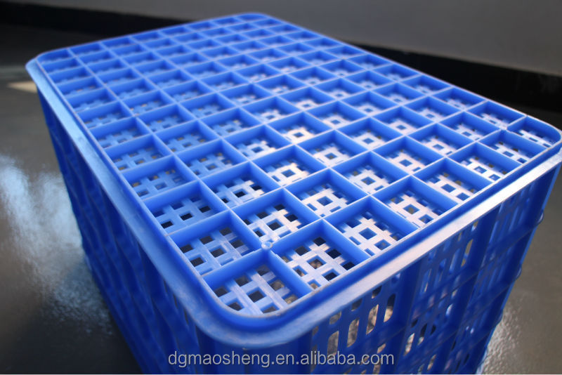 木枠のプラスチックバスケット60センチメートルプラスチック果物と野菜のためのプラスチック製の木箱仕入れ・メーカー・工場