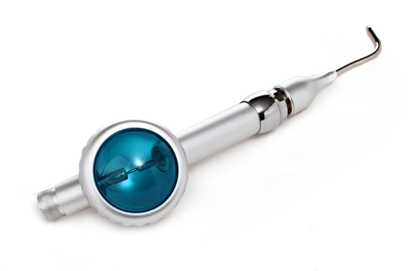 Dental Tooth Polishing Handpiece 2 Hole Used For Hygiene Prophy Jet Air