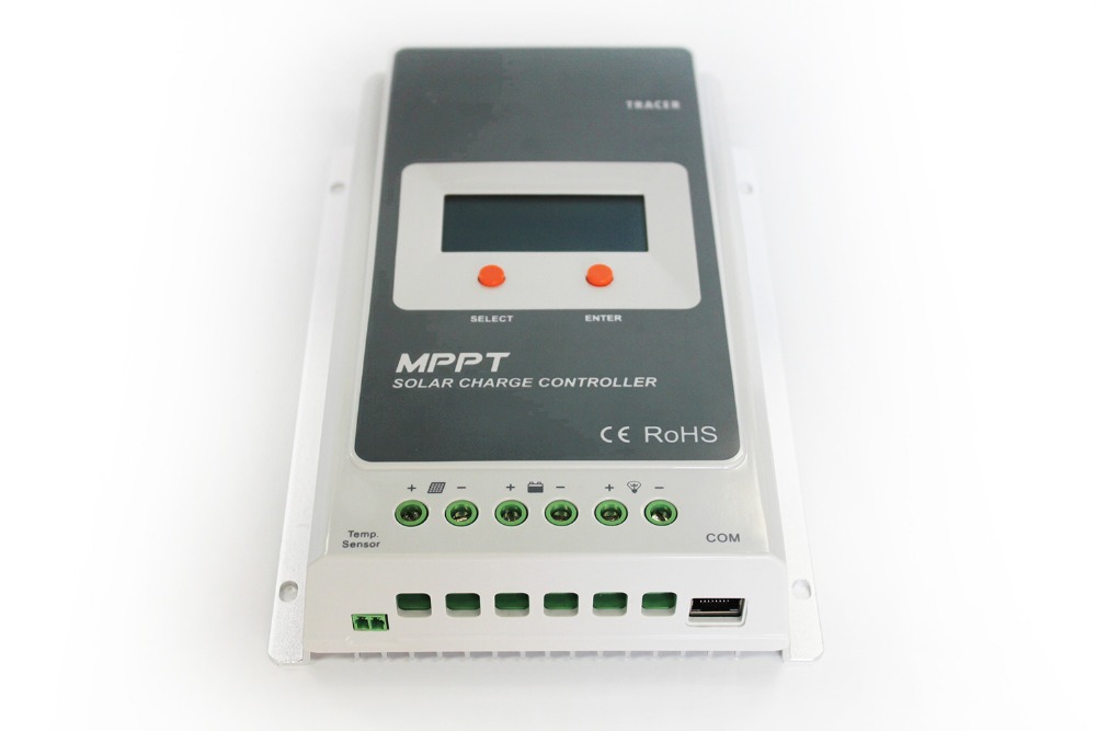 Tracer1210A MPPT Solar Charge Controller 12/24V 10A with Max. PV input 100Vdc