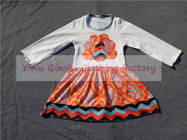 2016リトル女の子ブティックトルコ服セット卸売子供秋服キッズ長袖フリル衣装仕入れ・メーカー・工場