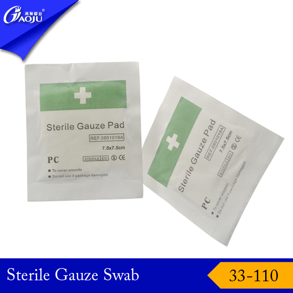 33-11016年の製造経験isoのセリウムの証明書滅菌ガーゼ綿棒問屋・仕入れ・卸・卸売り