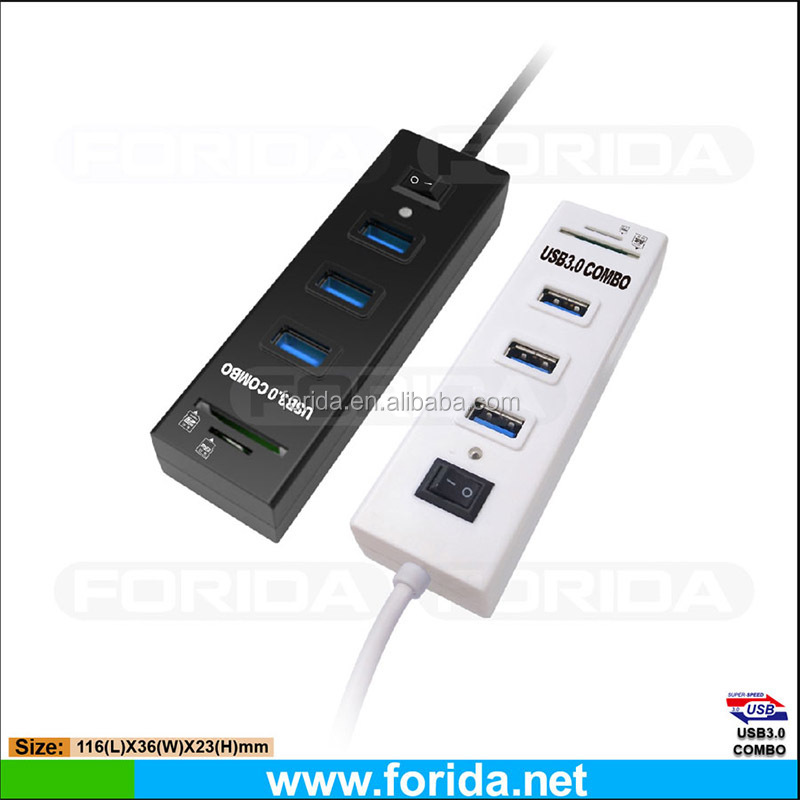 Usbハブのコンボsd/マイクロsdドライバ梳く人問屋・仕入れ・卸・卸売り