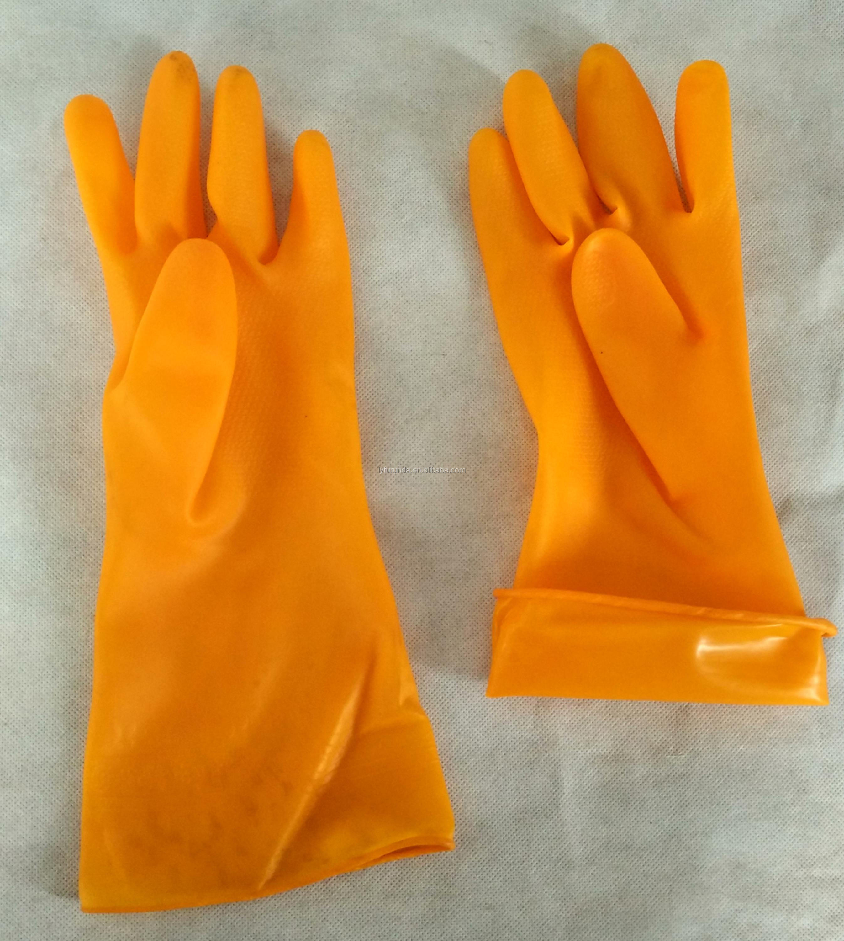 Skin Color Latex Gloves Latex Gloves Yellow Top Glove Latex Gloves