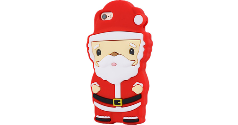 カスタムのメリークリスマスの贈り物シリコン携帯電話用ケース仕入れ・メーカー・工場