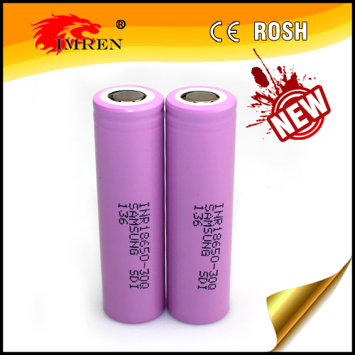 2015 Newest product inr18650-30q 18650 battery cells for battery pack