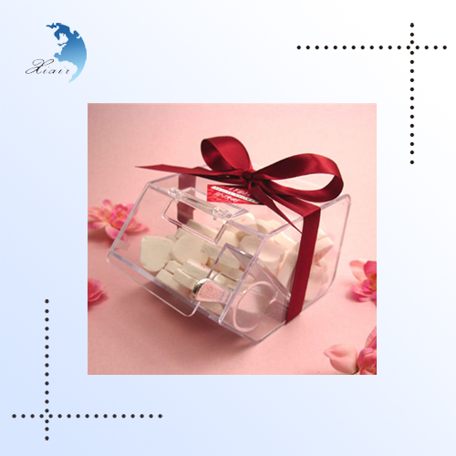Stores Double Tier Ring Shape Desktop Clear Acrylic Lollipop Display Stand