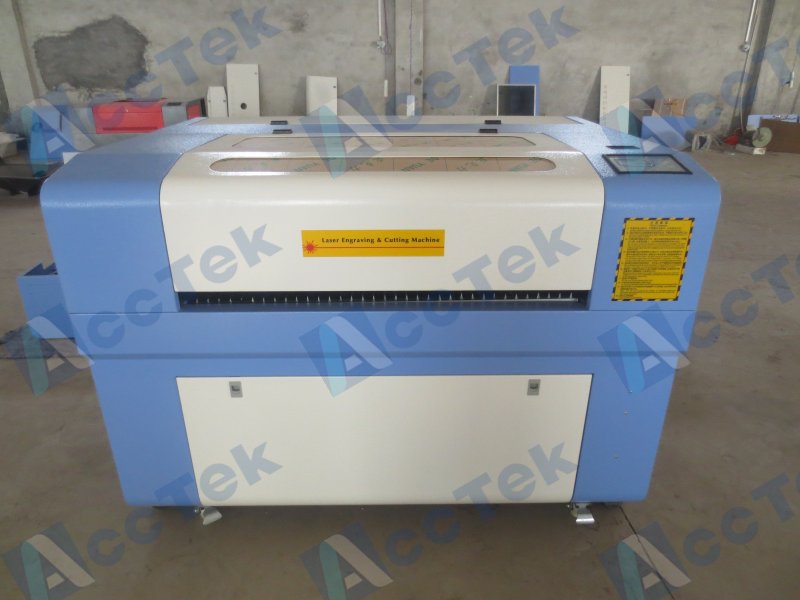 mini cnc granite stone laser engraving machine AKJ6090 for sale