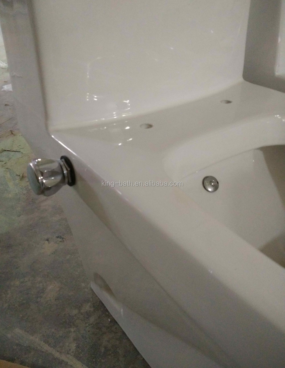 Badkamer keramische diepspoel toiletpot, witte keramische toilet ...