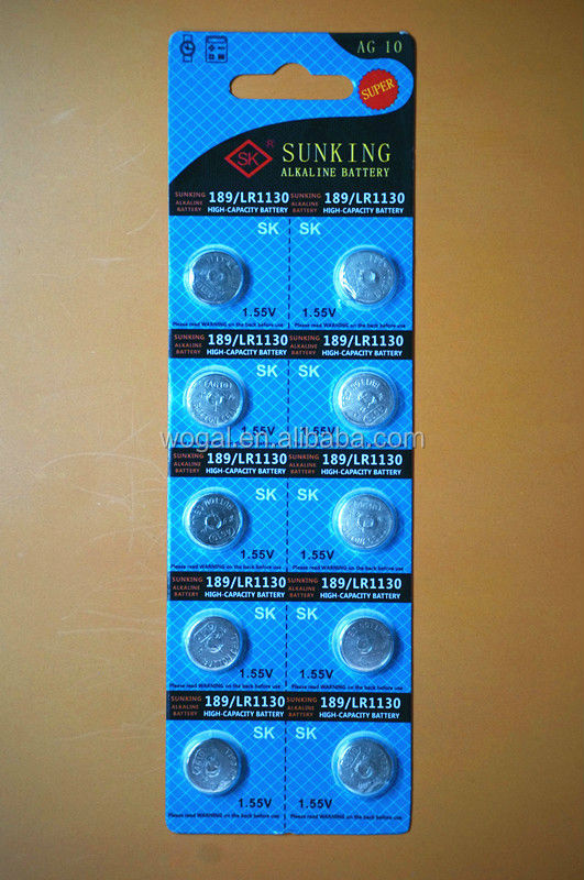 カード包装をsunkinglr1130ag101891.55v腕時計電池問屋・仕入れ・卸・卸売り