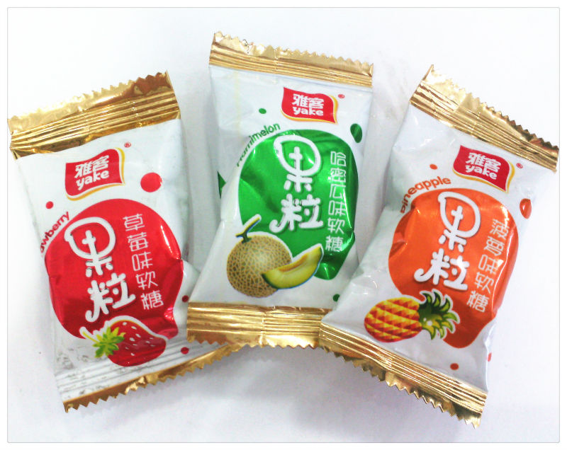 fruit pulp gummy jelly candy