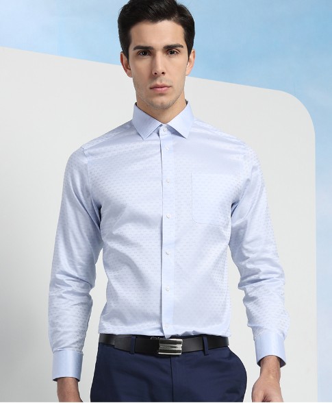 男性の最新商務正式なロングスリーブコットンシャツ仕入れ・メーカー・工場