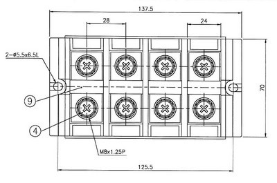 高品質が障壁をマウントレールac600v30a4ピンターミナルブロック仕入れ・メーカー・工場