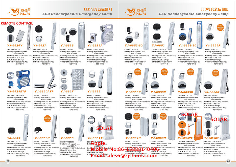 プラスチック製の充電式ledyajia1wyj-1898-1ヘッドの懐中電灯問屋・仕入れ・卸・卸売り