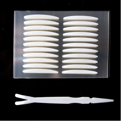 Super 3D invisible double sided eyelid tapes 440pcs big eyes double faced double eyelid tape with eyelid fork (2).jpg