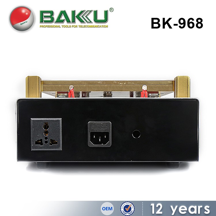 新しいデザインbaku BK-968大きな液晶タッチスクリーンガラス2で1デジタルセパレーター機用携帯電話液晶仕入れ・メーカー・工場