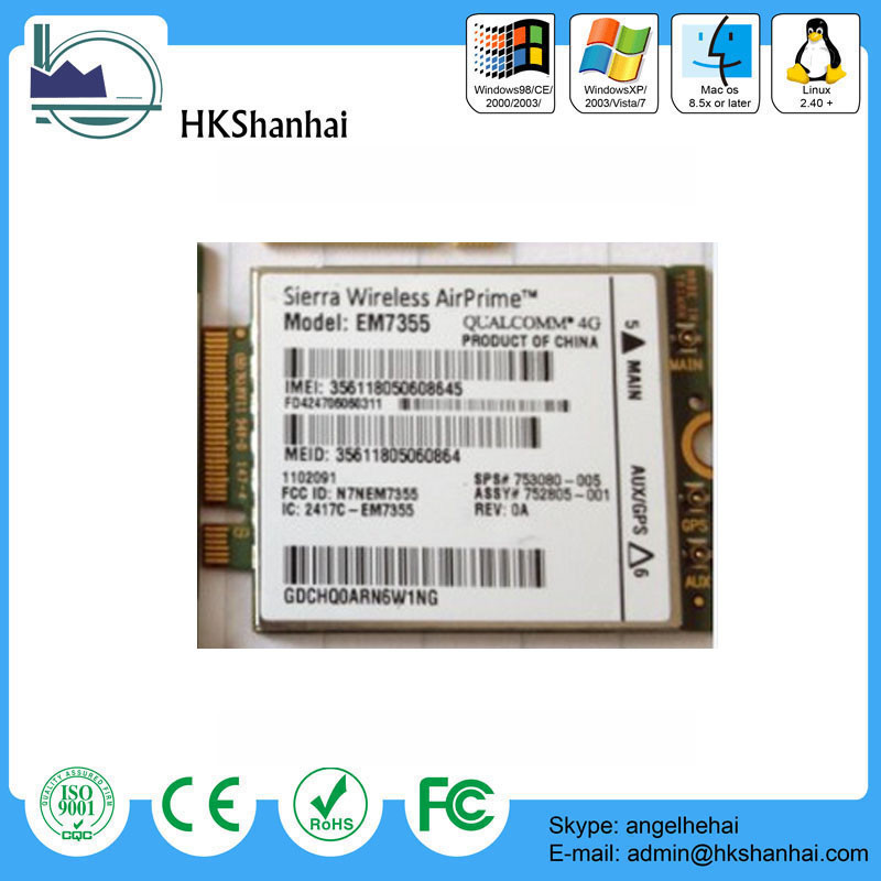 latest technology 4g sierra wireless gobi5000 em7355 module lte dongle