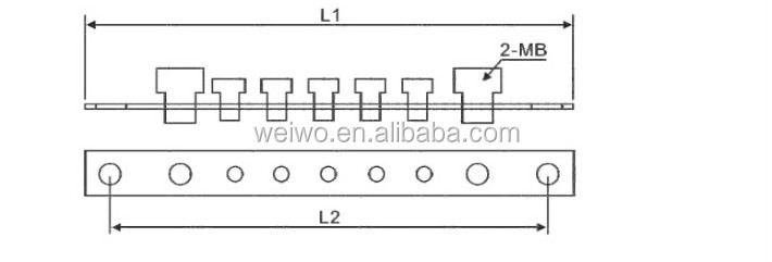 真鍮良いwl-027ネジ留め式端子台仕入れ・メーカー・工場