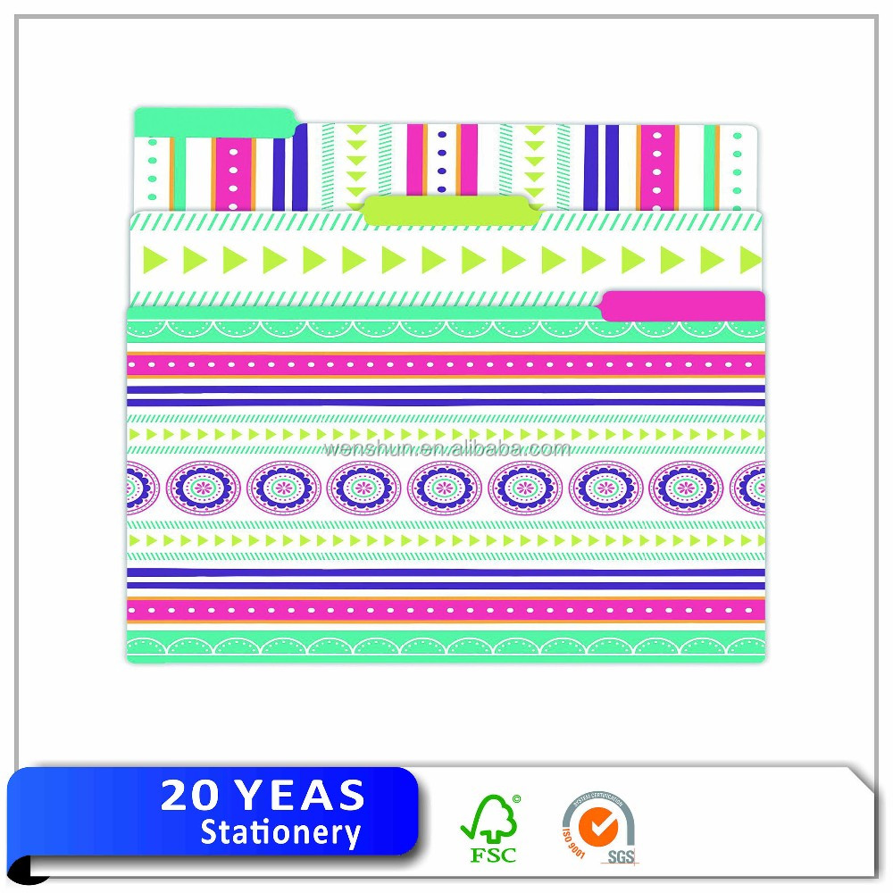 Hot selling handmade hard cover 3 ring binder paper file folder