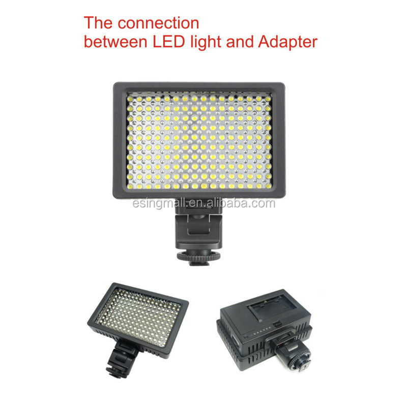 熱い販売のhd-160カメラ用ビデオの照明を導いた、 ledビデオライト問屋・仕入れ・卸・卸売り