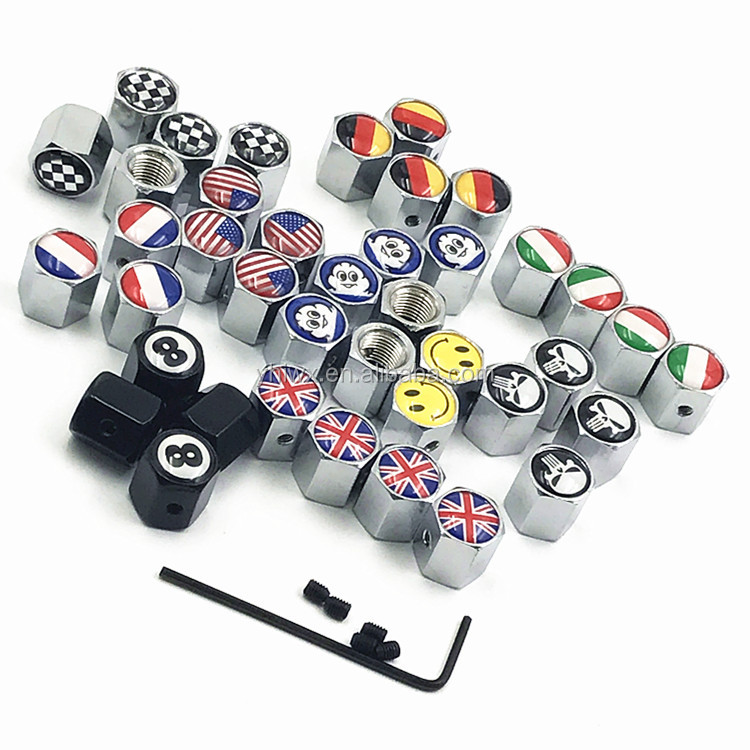 Custom Tire Valve Caps Set Am5532 Buy Custom Tire Valve Caps Set,Tire