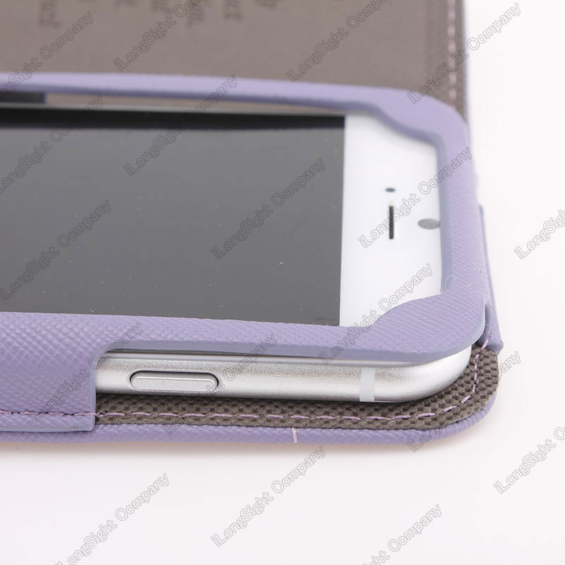 iPhone用6/6plus klogiレザーカバー,手帳ケースパープルブランド正規品問屋・仕入れ・卸・卸売り