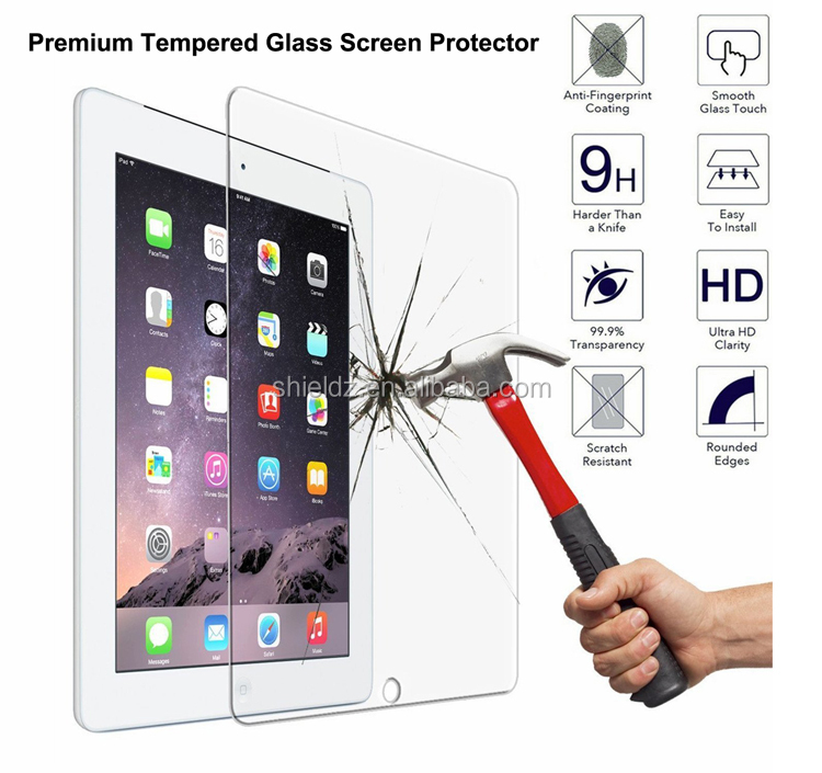 0.33mm Premium Tempered Glass Film Screen Protector for iPad 6 5 3 4 Mini Air US