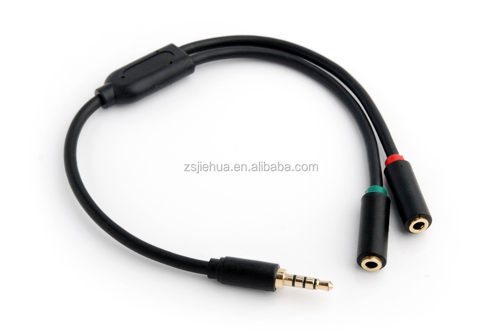 3 5mm Audio Adapter   Splitter Aux Cable New Diagram For