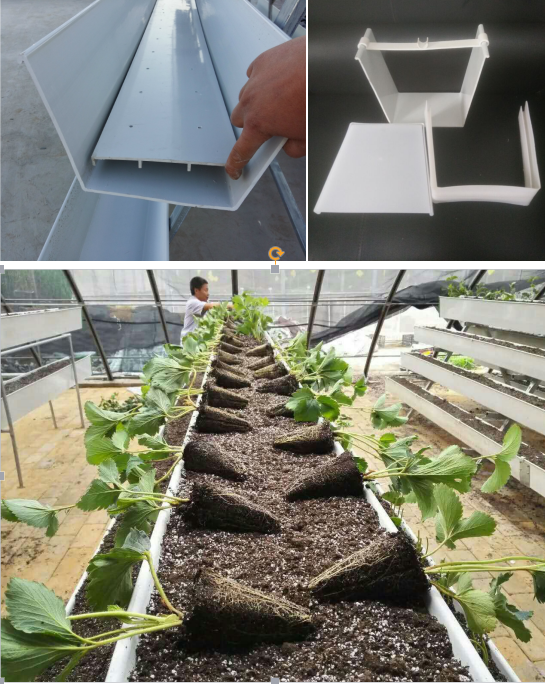 PVC gutter Application 1