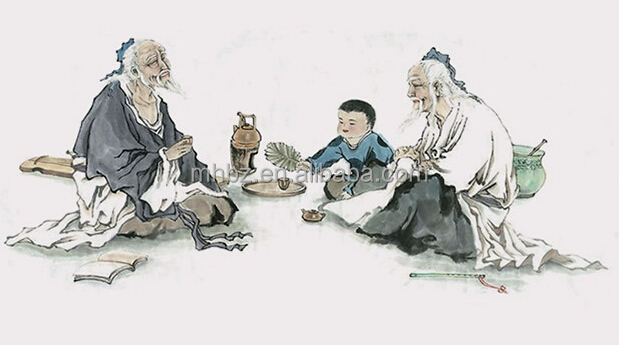 Dry compressed puerh uncooked tea