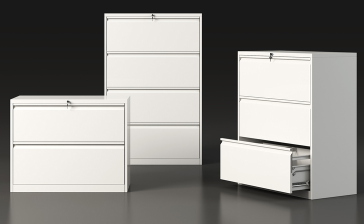 Metal Office Furniture Modern Design 2 Drawer File Cabinet Steel