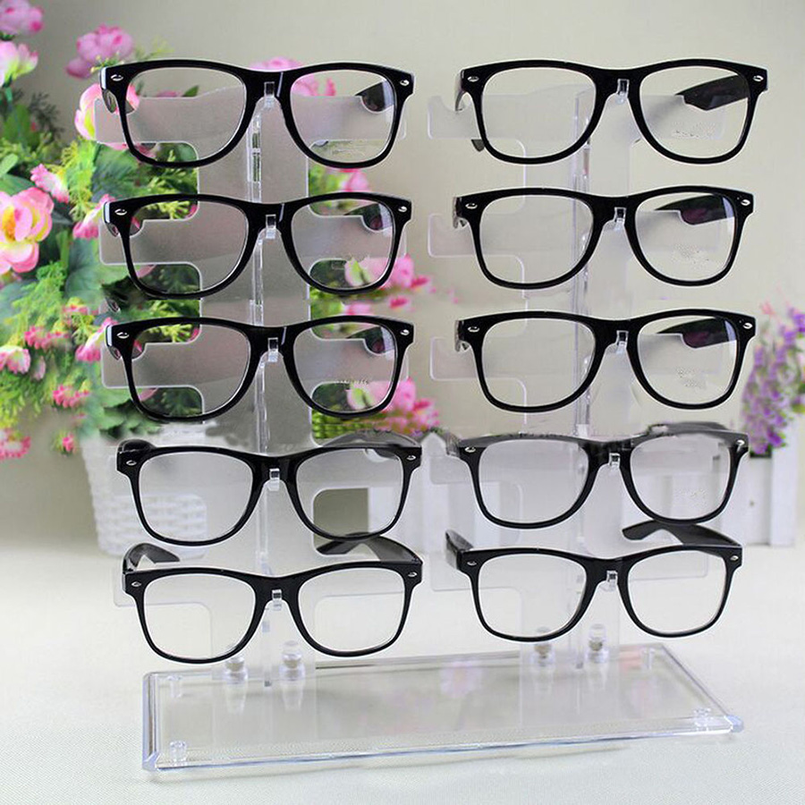 Stylish Shop Display Eyeglass Holder,Wholesale Clear Acrylic Eyeglasses