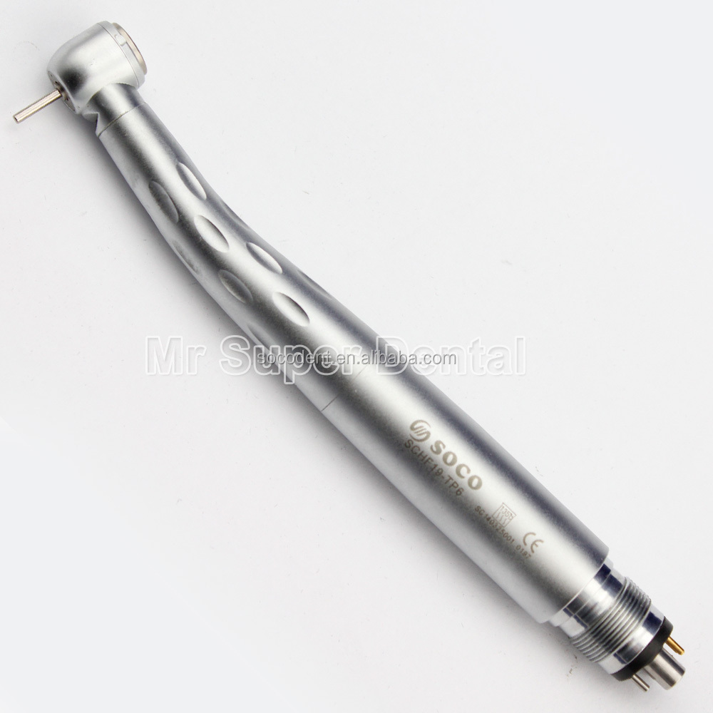 soco dental high speed handpiece fiber optical with quick