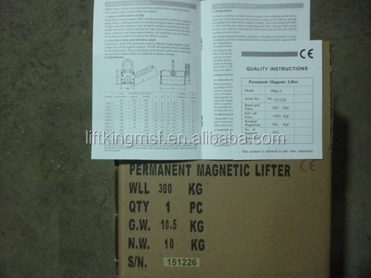 Liftking ce承認された永久磁石リフター仕入れ・メーカー・工場