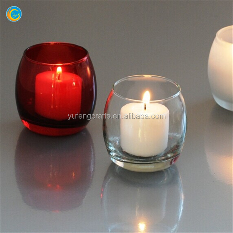 Porta velas votivas de vidrio redondo forma de huevo soportes para ...