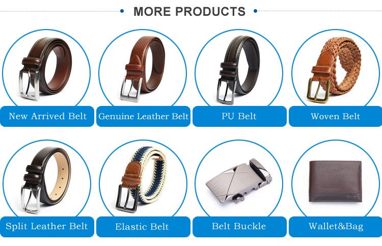 Fashion Custom Designer Pure Color Leather Belts