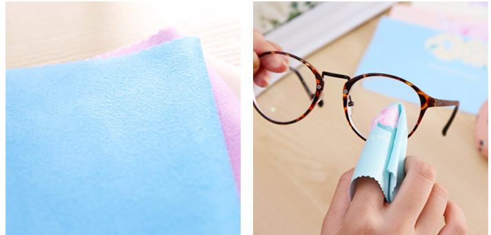 Microfiber Glasses Wiping Lens Cleaning Cloth