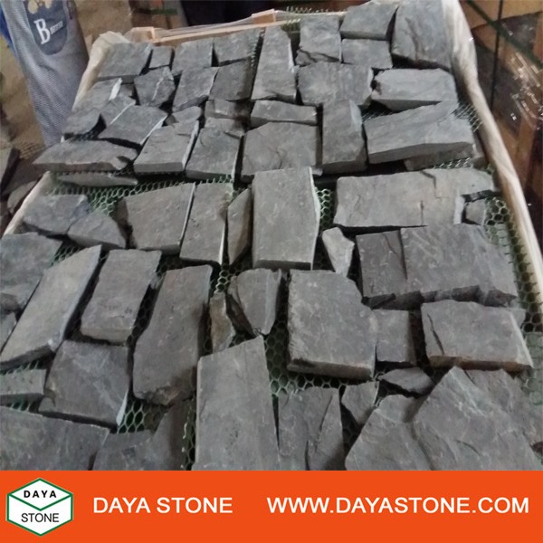 black slate flagstone