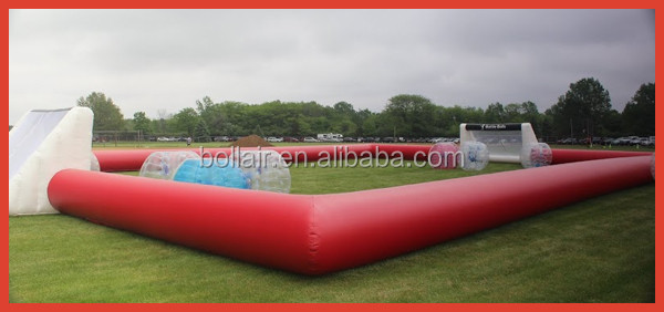 inflatable soccer field rental