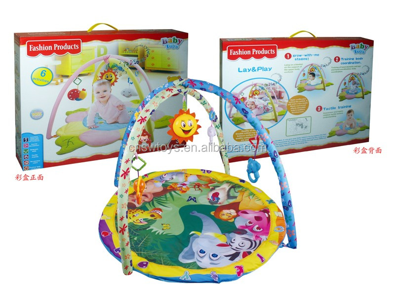 快適な赤ちゃんのプレイマットで、 サイドと吊り3以下の年齢のためのおもちゃ赤ちゃん問屋・仕入れ・卸・卸売り