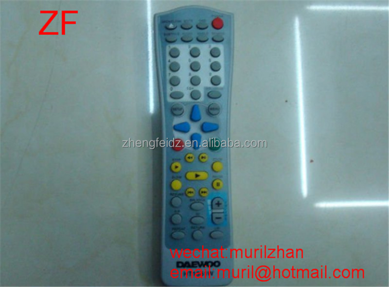 High Quality Gray 46 Buttons Daewoo Ht1351w Remote Control For Lcd Tv With Aaa 1.5v Battery Zf