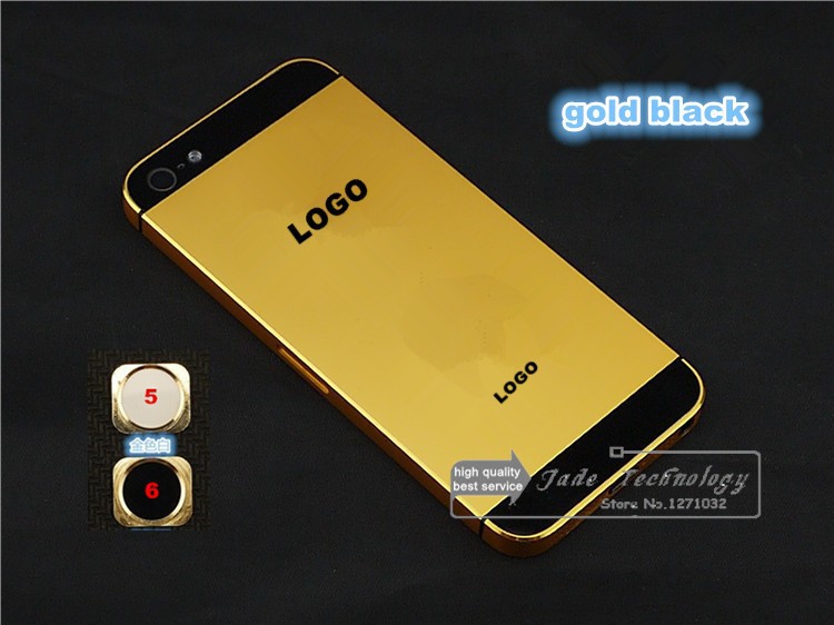 jade iphone 5 cover gold black