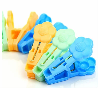 厚いプラスチックで梅の花の形洗濯クリップマルチ- 目的衣類を乾燥させる靴下用クリップ問屋・仕入れ・卸・卸売り