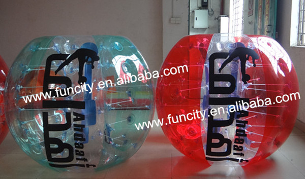 High quality newest PVC/TPU Inflatable Zorb Ball, inflatable touch ball ,bubble football