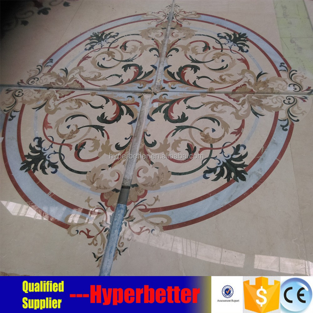 Marble waterjet medallion for villa project.jpg