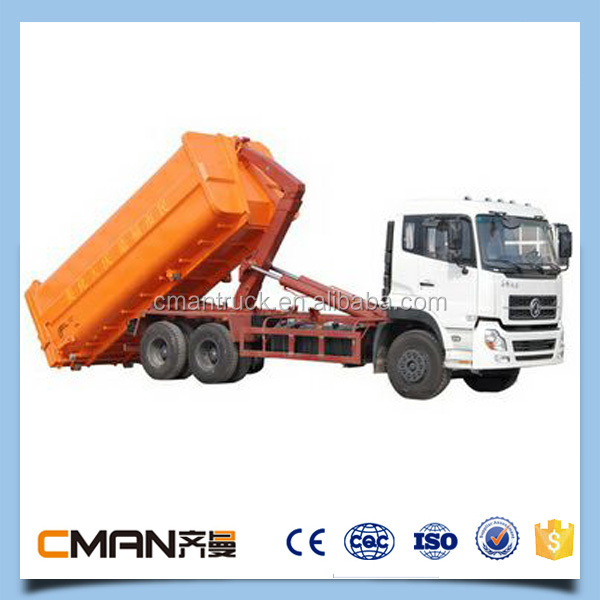 中国の有名なブランド東風16立方メートル6x4トップレベル新しい熱い販売のフック式フォークリフト仕入れ・メーカー・工場
