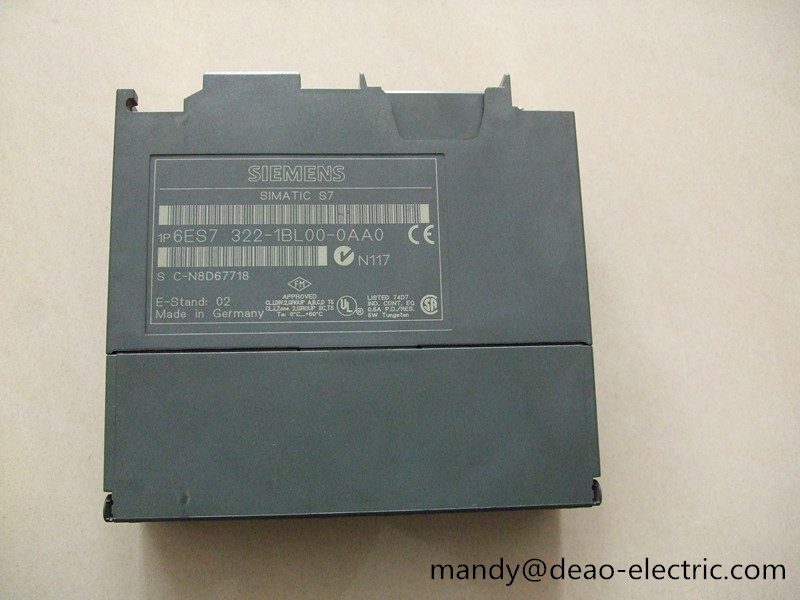 used Siemens SIMATIC S7 6ES7 322-1BL00-0AA0 6ES7322-1BL00-0AA0 E:8 Connector