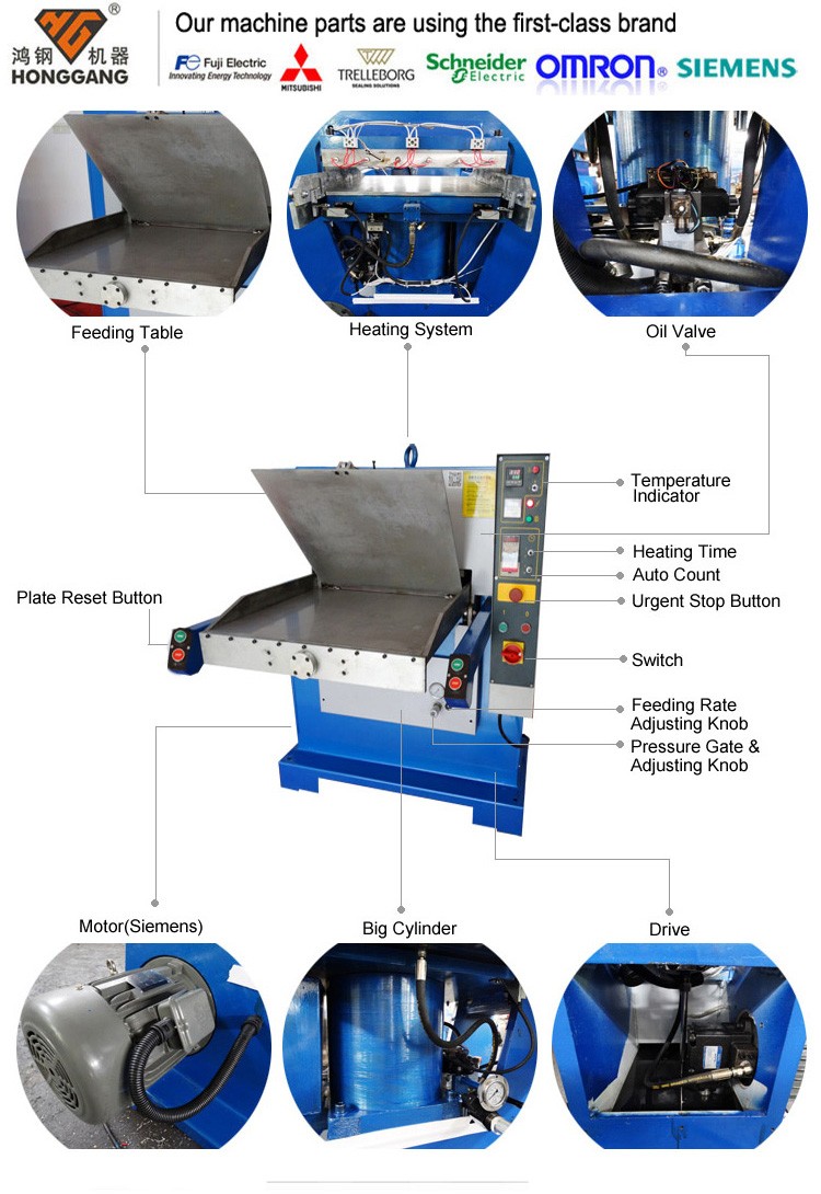 precision pu shoes face leather embossing machine