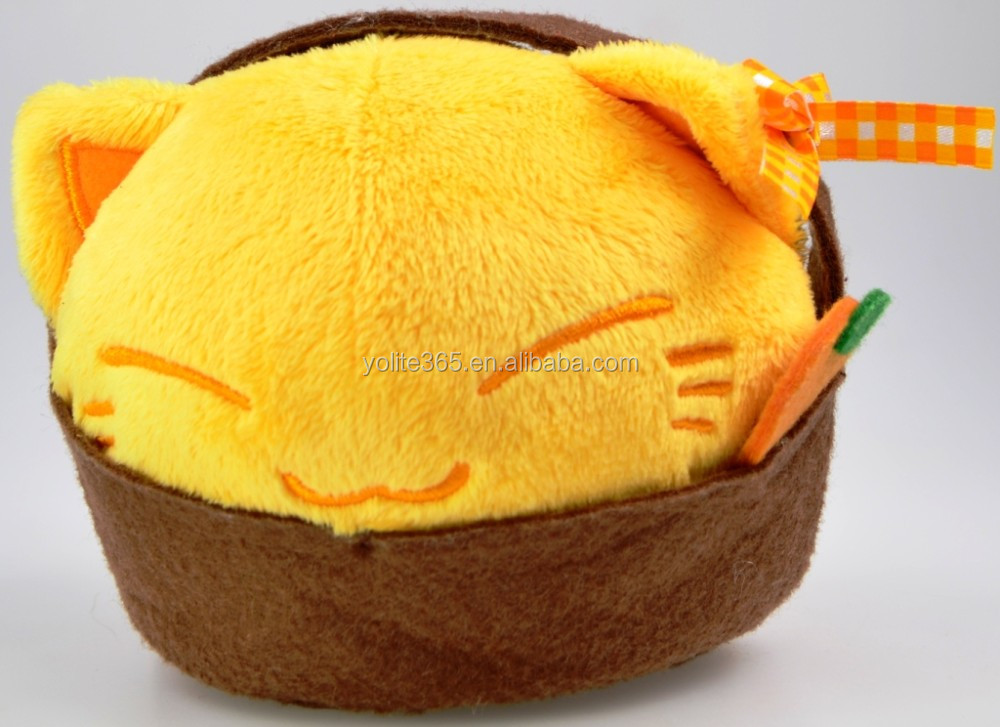 sleeping cat soft toy