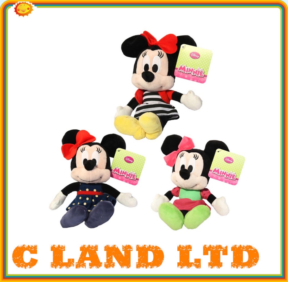 christmas mickey soft toy