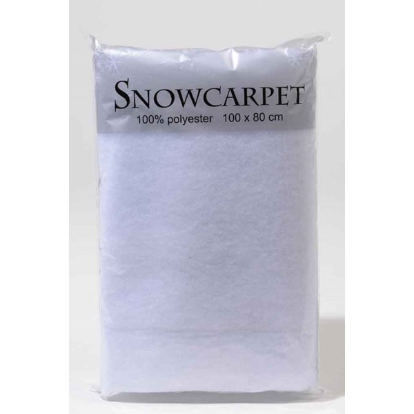 eco friendly handmade snow carpet for